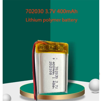 Hoge kwaliteit 3.7 V 702030 400mAh lithium-polymer oplaadbare batterij voor doe-het-GPS PSP DVR afstandsbediening drone schoonheid instrument