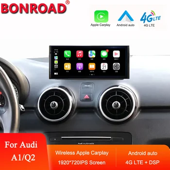 Bonroad Android-Auto Auto-Multimedia Systeem-Radio-Speler van Apple Carplay Voor Audi A1 K2 BT IPS touchscreen GPS-Navigatie-Monitor