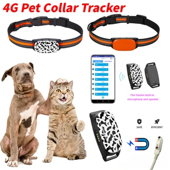G61 4G Huisdieren GPS Tracker Waterdichte Anti-Verloren Locator Smart Kraag Vinden Apparaat Bellen Remote Control APP voor Hond, Kat, Dieren