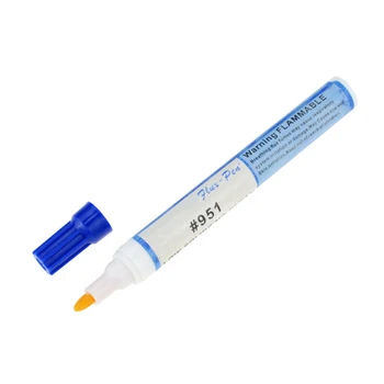1PCS 951 soldeer Flux Pen Lage-vaste stoffen Cleaning-free Welding Pen Voor doe-het-Zonne-Cel PCB 10ml Capaciteit No-clean Rosin