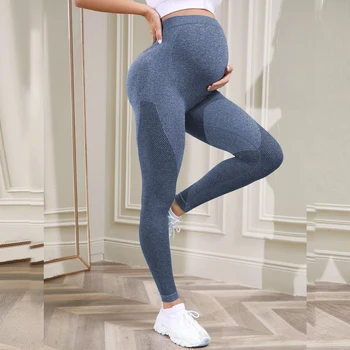 De Winter Legging Warme Legging Voor Zwangere Vrouwen Met Een Hoge Taille Zwangerschap Yoga Broek Skinny Zwangerschaps-Kleding Voor Zwangere Vrouwen