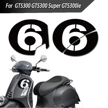 No. 6 - 7 Motor Sticker Stickers Decoratie Waterdicht Voor Vespa GTS300 Super GTS300ie