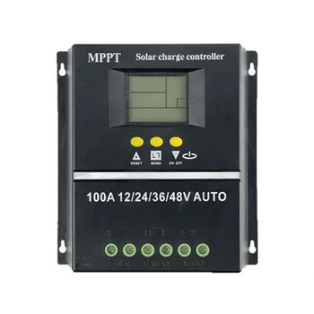 Solar laadcontroller MPPT-LCD-Display-100 Elektrische Stroom Genererende Systemen voor Oplaadbare Lithium Batterij Leadacid Cel