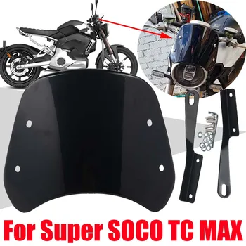 Voor Super SOCO TC MAX TCMAX Motor Accessoires Retro Windscherm Windscherm windscherm Deflector Hoes Guard Delen