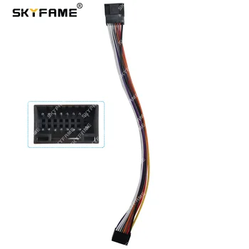 SKYFAME Auto 16pin Uitgebreide Lijn Uitbreiden van de Bedrading Adapter Voor Android Radio Power Kabel