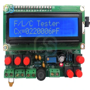 LCD Digitale Secohmmeter Frequentie Capaciteit Inductantie Meter Cymometer CF-Spoel-Condensator-Tester Permittimeter DIY Kit