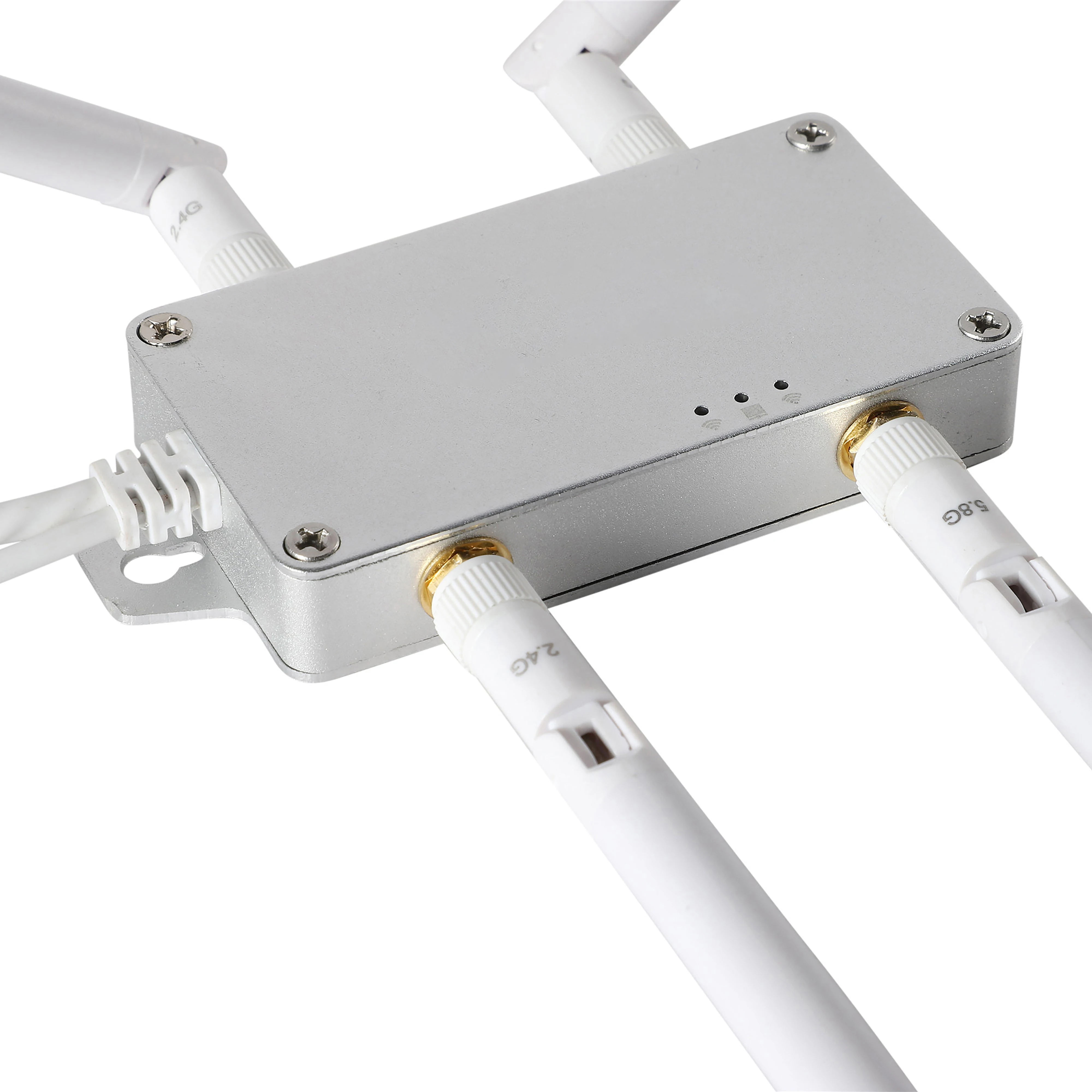Dual Band 2.4 Ghz/5 ghz VBG1200 Industriële High Power WiFi Bridge Draadloze Router/Repeater Ethernet Wifi-Adapter 4 Antennes