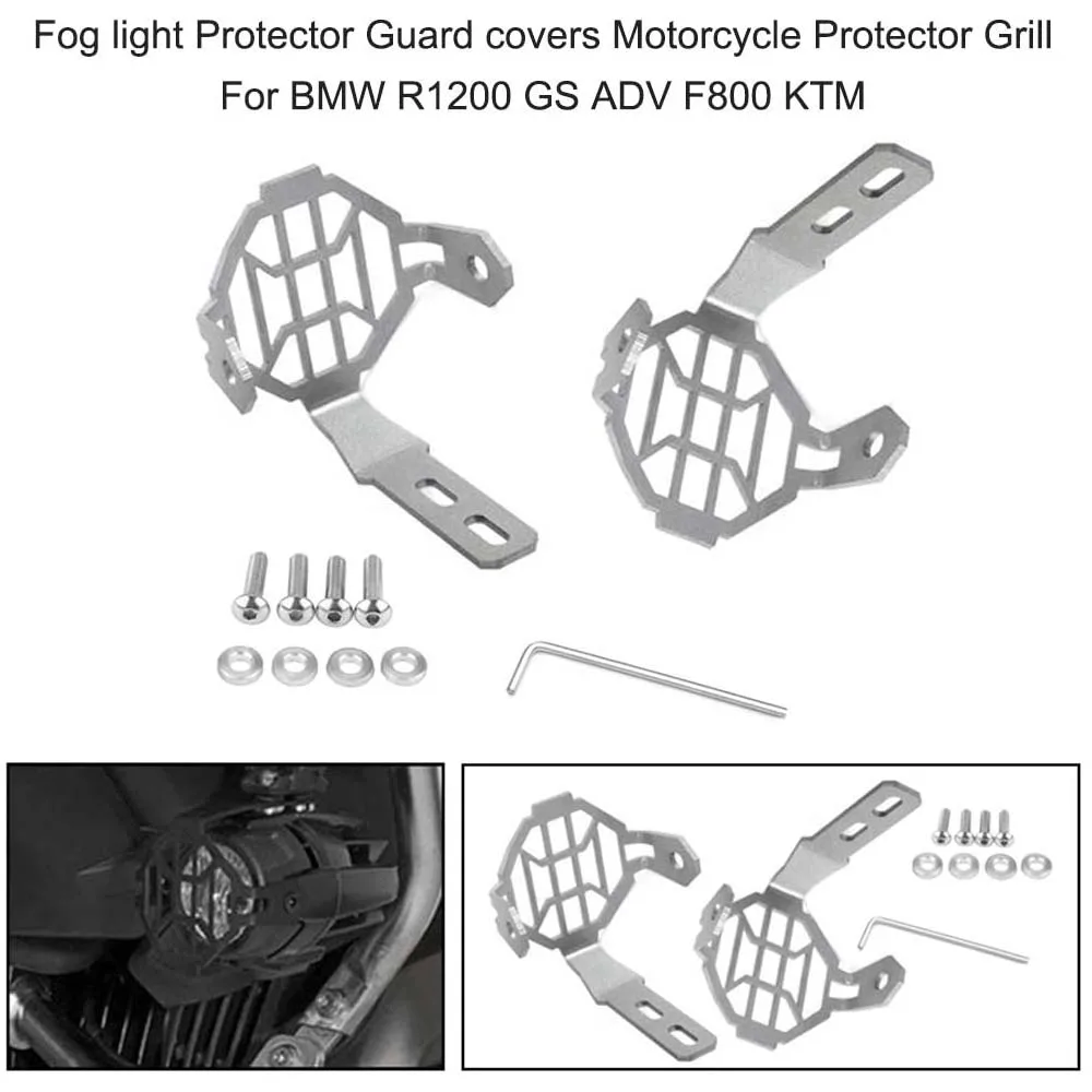 F850GS F800GS Mistlampen lichten-Protector Guard cover Foglight Lamp Cover Voor de BMW R 1200 GS Adventure LC R1200GS ADV R1250GS F750GS