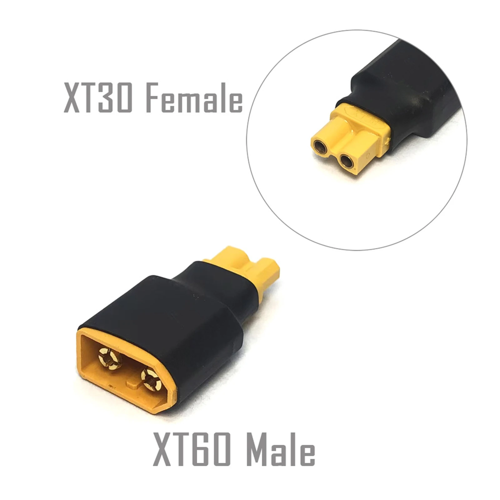 Plastic Parallel Adapter DIY Accessoires XT60 Te XT30 Parallel Adapter Converter RC Onderdelen Plug Converter voor Lithium Batterij ESC