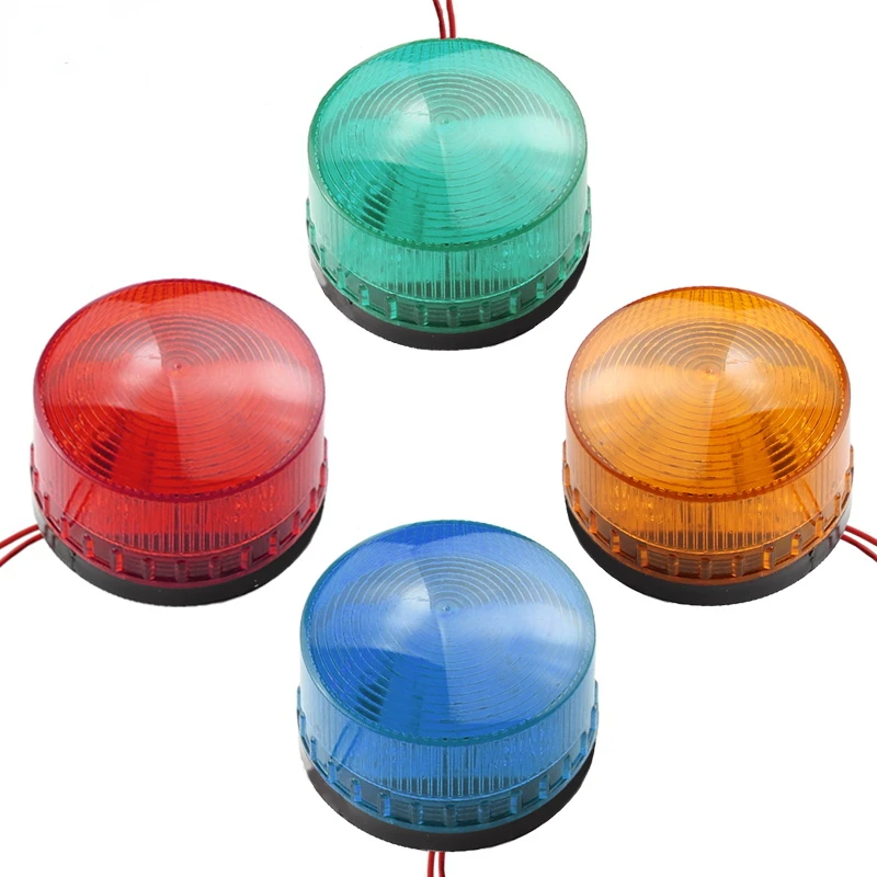 Strobe-Signaal lampje LED -3071 12V 24V 220V-Indicator licht LED Lamp kleine knipperlicht Beveiliging Alarm