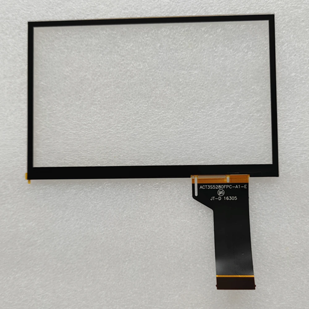 groothandel 10 Stuks 6,3 Inch 40 Pins Glas met Touch Screen Digitizer Lens Voor TDO-WVGA0633F00039 WVGA0633F00045 LCD